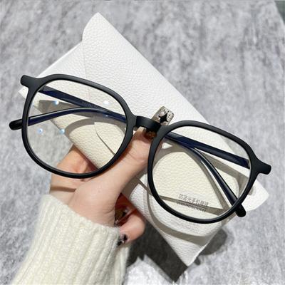 2022 New Fashion Large Frame Transparent Anti Blue Light Square Eyewear Sunglass UV400 Glasses Flat Mirror Eyeglasses Wholesale
