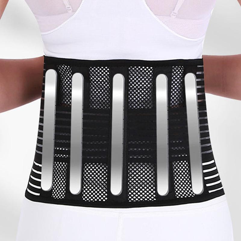 Back Braces For Lower Back Pain Relief With 5 Stays Breathable Back Support Belt Support Protector Therapy Back For Women Man