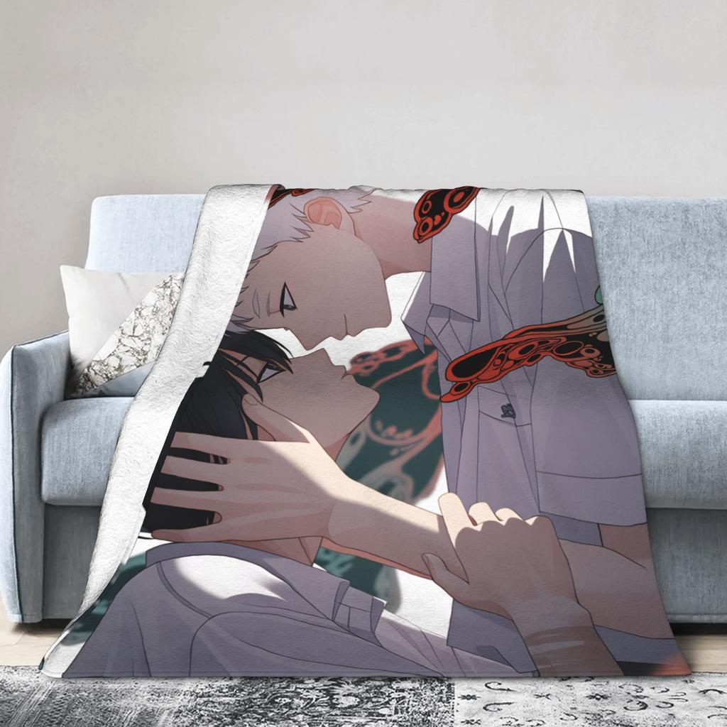 The Summer Hikaru Died Blankets Super Warm Funny Plush Throw Blanket For Girls Boys Couch Chair Flannel Bedspread Bed Cover
