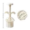 Mid Autumn Festival Round Mooncake Mold Cherry Blossom Shape Pastry Tools Diy Fondant Cake Decoration Tools Hand Press Mold