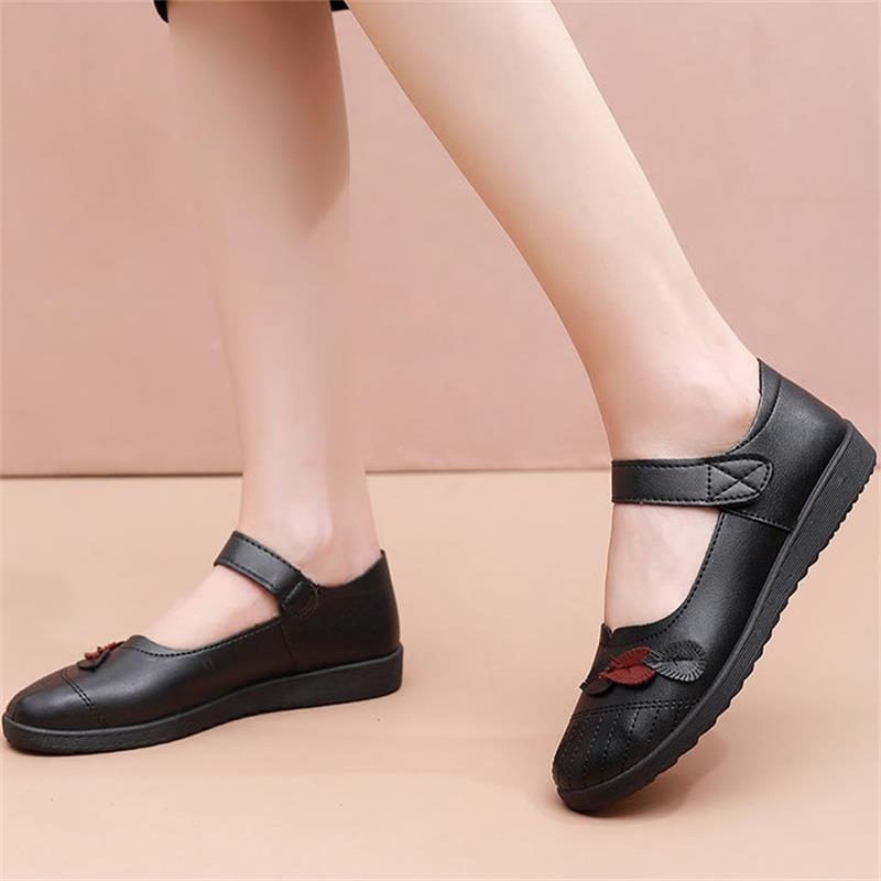 Fashion 2024 Fashion Women's Shoes Shallow Women's Flats Hot Sale Buckle Strap Daily Flats Women New Round Toe Flat Low Heels Zapatos
