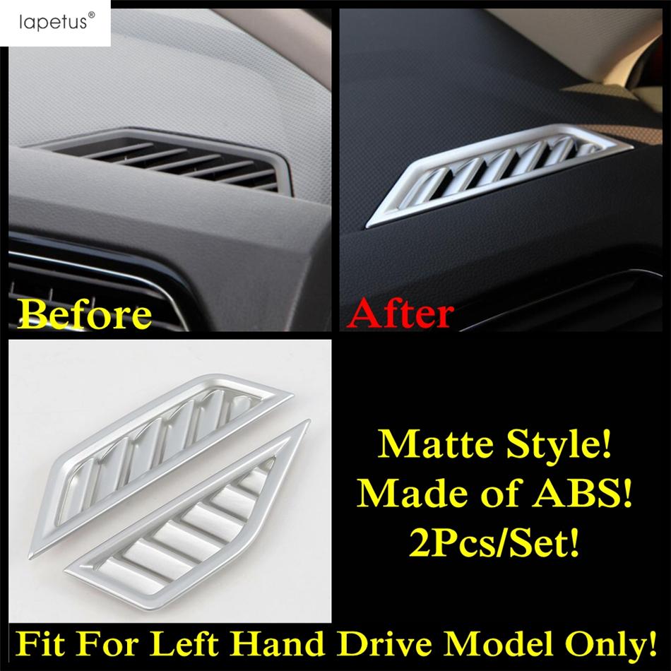 Car Dashboard Air AC Conditioning Vent Outlet Panel Decor Cover Trim Matte Accessories For Volkswagen VW Tiguan MK2 2016 -