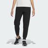 Adidas FW23 Embroidered Logo Jogger Pants Women Bottoms Black IM8874