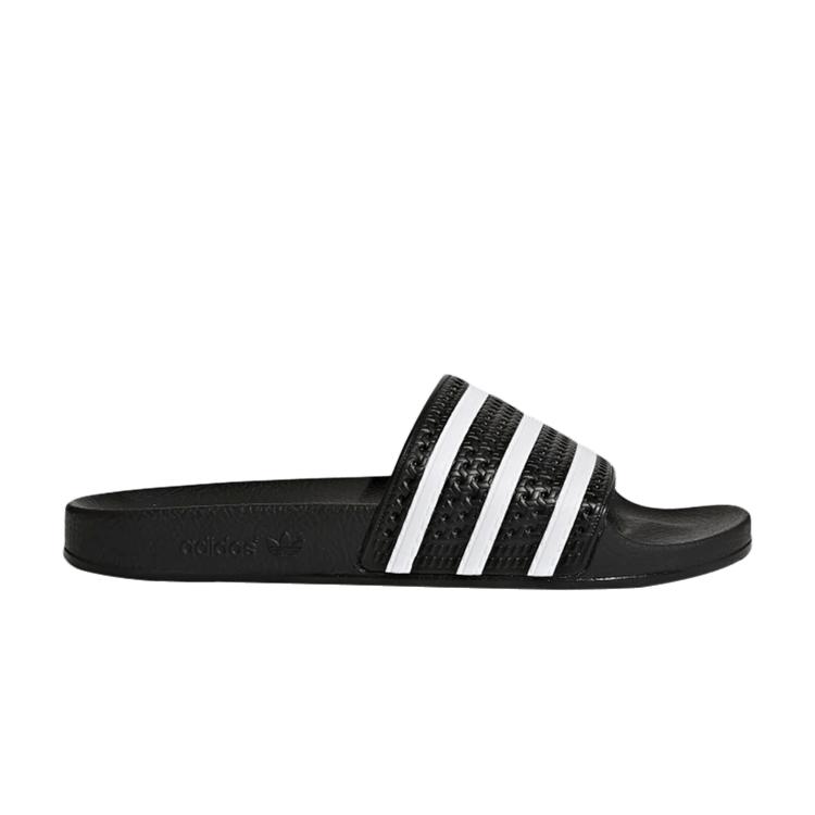adidas шлепанцы Adilette Черный Белый 37