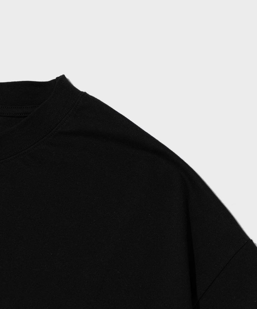 CARGOBROS Binding Overbox Short Sleeve Tee (Black)