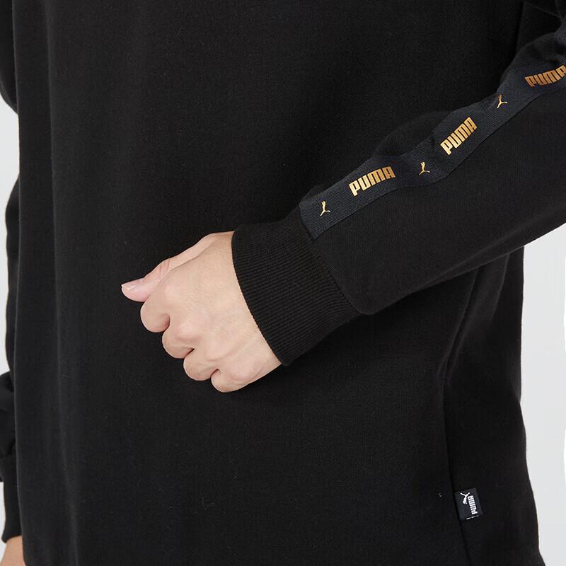 Puma Męska bluza z kapturem z logo, podszyta polarem