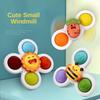 Rotating Function Suction Cup Toy Suction Cup Base Educational Toy  Montessori Learning