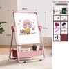 Portable Children's Magnetic Easel with Blackboard & Whiteboard for Graffiti