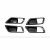 For 2018- CHR C-HR Toyota Carbon Fiber Interior Door Handle Bowl Cover Trim