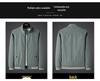 Men's Spring and Autumn Business Casual Stand-up Collar Windproof Jacket