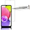 Tempered Glass for Samsung Galaxy A03s [Pack 3] Screen Protector Glass Film 9H E.F.Connection