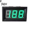 Tragbares DC 0–30 V Voltmeter, LED-Anzeigefeld, digitales Spannungsmessgerät für Automotoren