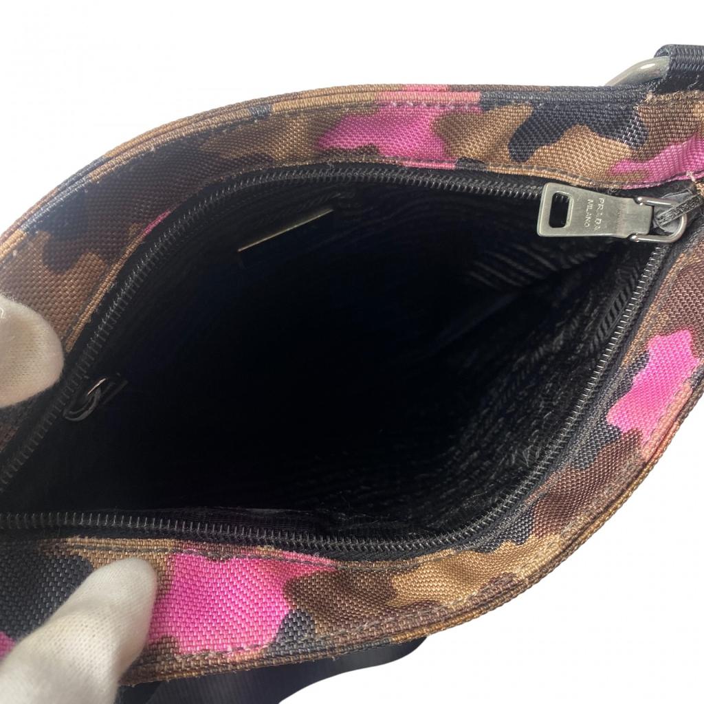 Used PRADAShoulder Bag multicolor canvas Women