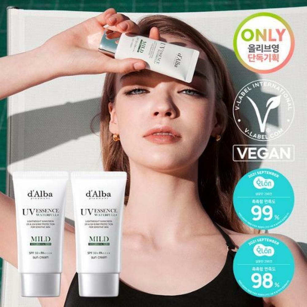 

Dalba [5,2 миллиона совокупных продаж] Dalba Waterfull Mild Sun Cream Duo Special (50 мл + 50 мл)