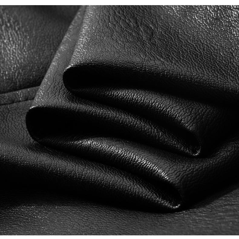 Мужская куртка из искусственной кожи — фото 11