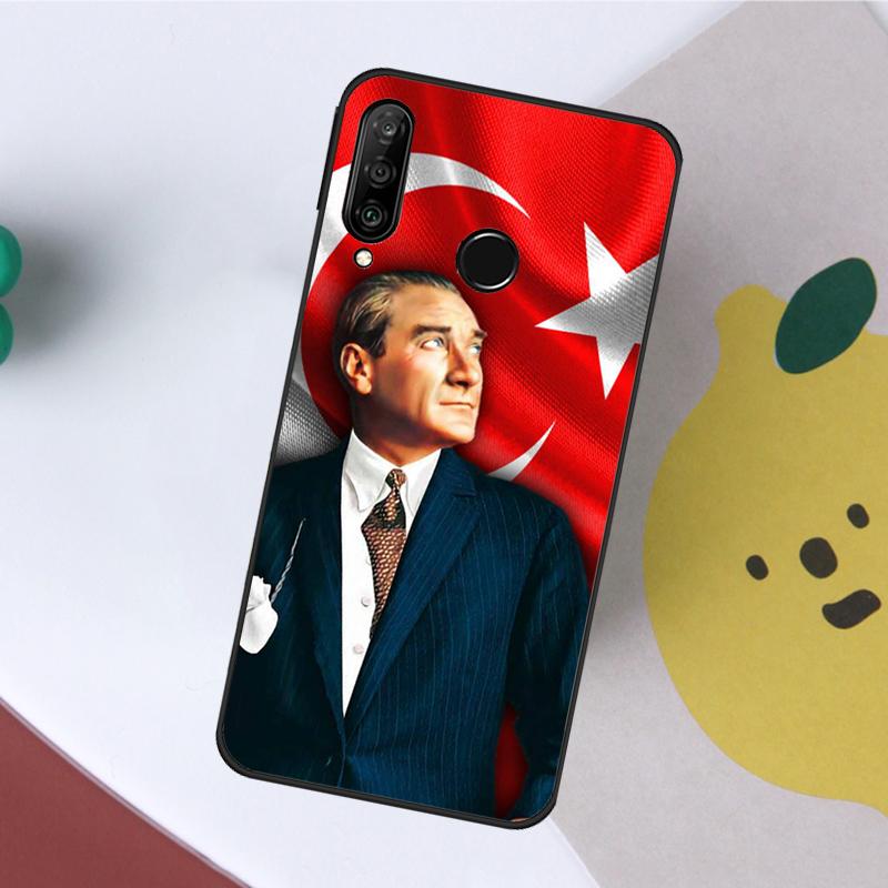 

Turkish Ataturk Flag For Huawei Nova 7i 8i 11i 12i 12s Y73 Y70 Y90 Y60 Y72 Y61 Y91 9 10 SE P40 Lite P30 Pro Case Huawei Nova 12s