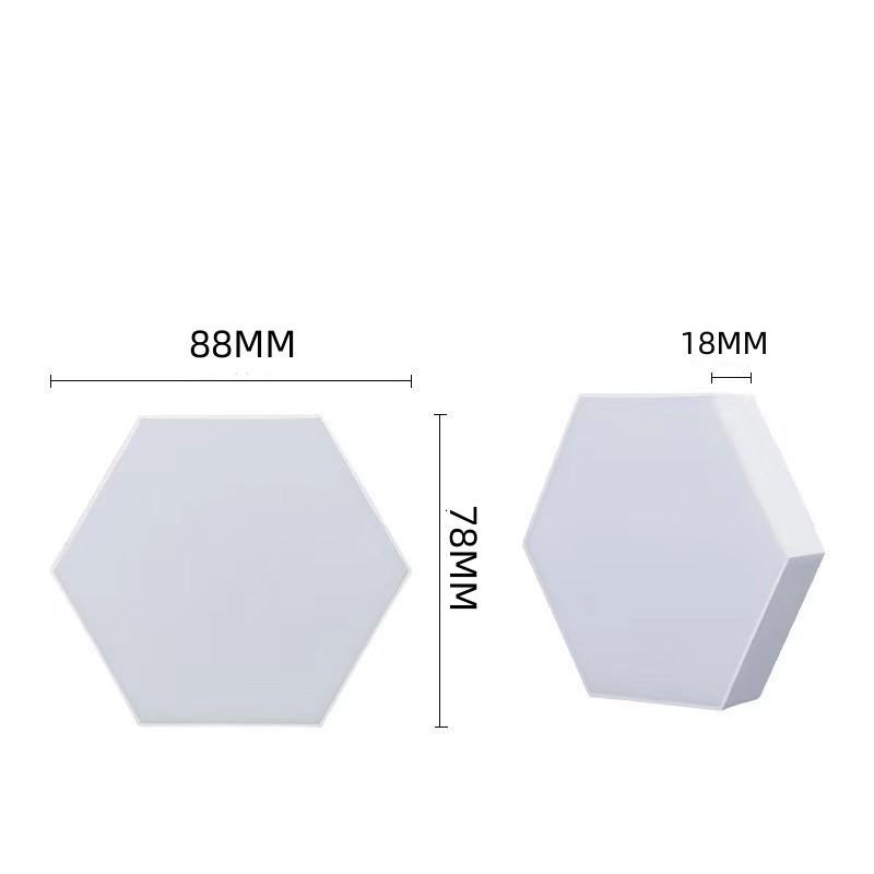 Smart RGB Music Rhythm Light: Color-Changing E-sports Atmosphere Quantum Honeycomb Light