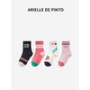 French Arielle De Pinto Children's Breathable New Boys' Student Socks Girls' Deodorant Tube Socks
