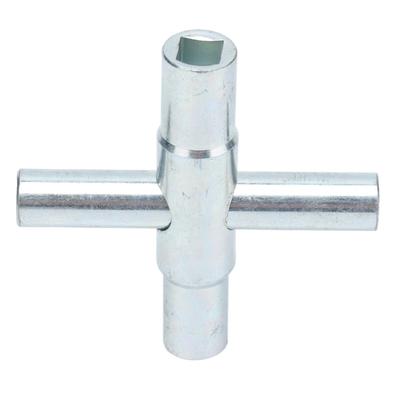 4-Wege-Hahn-Schlüssel 4 in 1 Wasserhahn-Hahn Kreuzschlüssel-Werkzeug Manuelles Badezimmer-Schlüsselwerkzeug