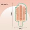 Multifunctional Corner Cat Massage Comb Funny Ice Cream Shape Self Cleaning Wall-Mountable Cats Scratcher Kitten Accessories