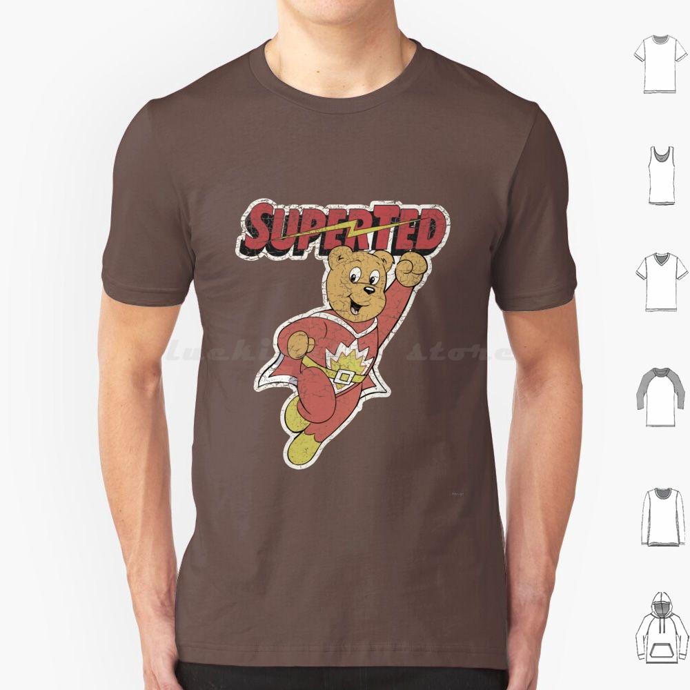 80s Kid V1 T Shirt Men Women Kids 6xl Retro 80s Cartoon English Uk Australia Super Ted Tex Spotty Bear Superhero Powers