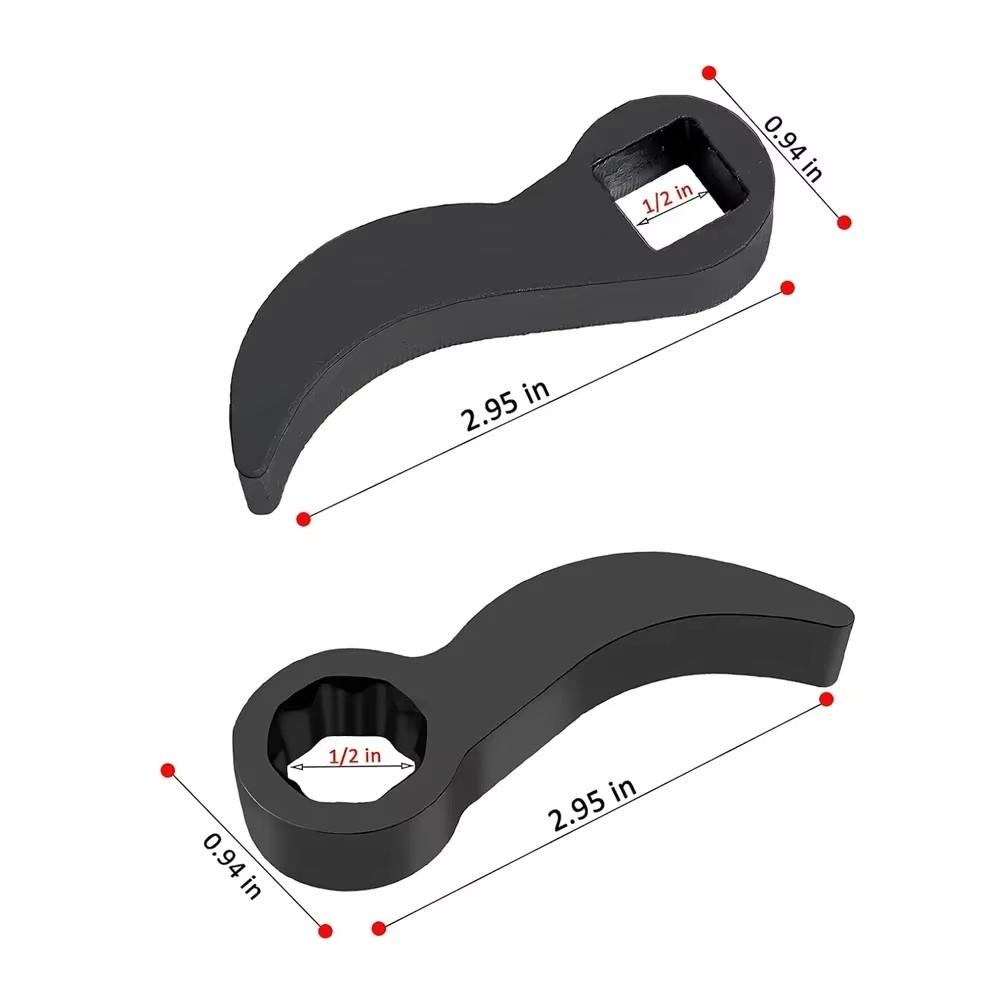 1/2 inch Ratchet Rangă Adaptor Cap Instrument Pry Bar Cheie Adaptor Cap Unghiul Bar pentru cutie de scule Axă Axă Demontare Instrument de reparare Auto