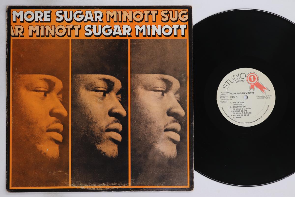 

Виниловая пластинка SUGAR MINOTT - More Sugar Minott PSOLP0999 STUDIO ONE 1982 Ямайка Регги, Ска и Даб Б/у