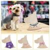 Removable Dog Silhouette Display Stand DIY Blank Dog Scarf Holder Wood Pet Bib Display Rack  Home