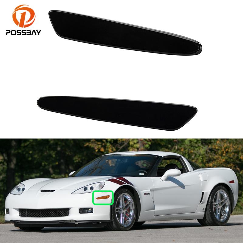 

2 шт. Динамические светодиодные боковые габаритные огни мигающий индикатор мигающий янтарный задний фонарь для Chevy Corvette 2005-2013 Auto Exterior