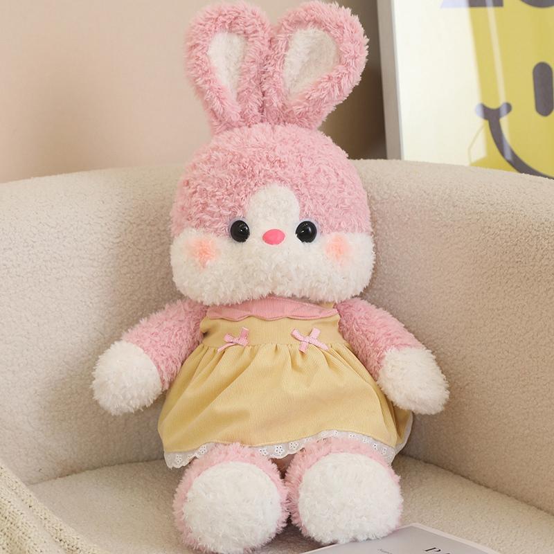 Creative Running Series Super Soft Cute Fox Gray Wolf Wear Rompers Plush Toys Cartoon Stuffed Animals Bears Appease Dolls Gifts