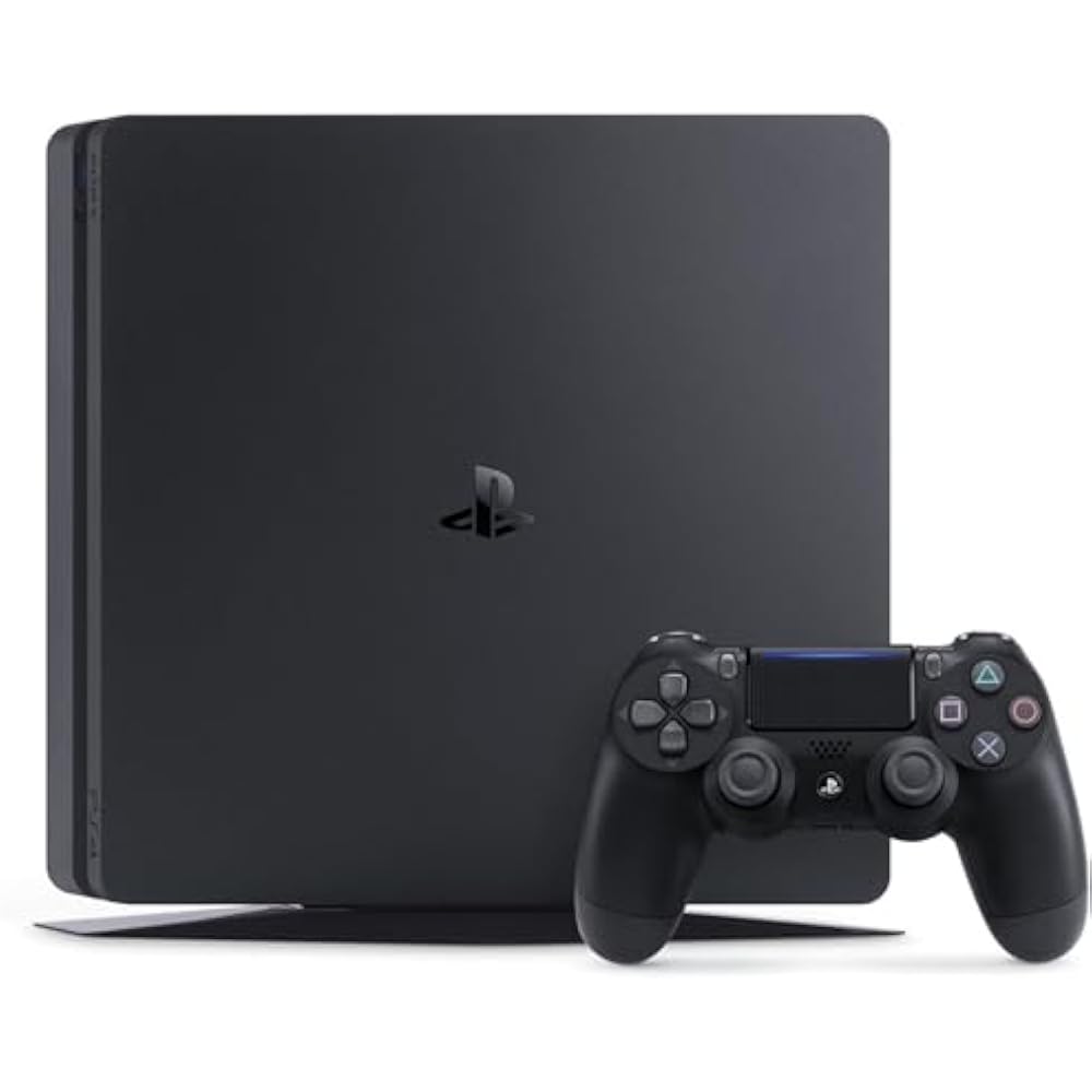 [Produkt odnowiony] SONY PlayStation 4 Jet Black 500GB (CUH-2100AB01) PlayStation 4 PlayStation...