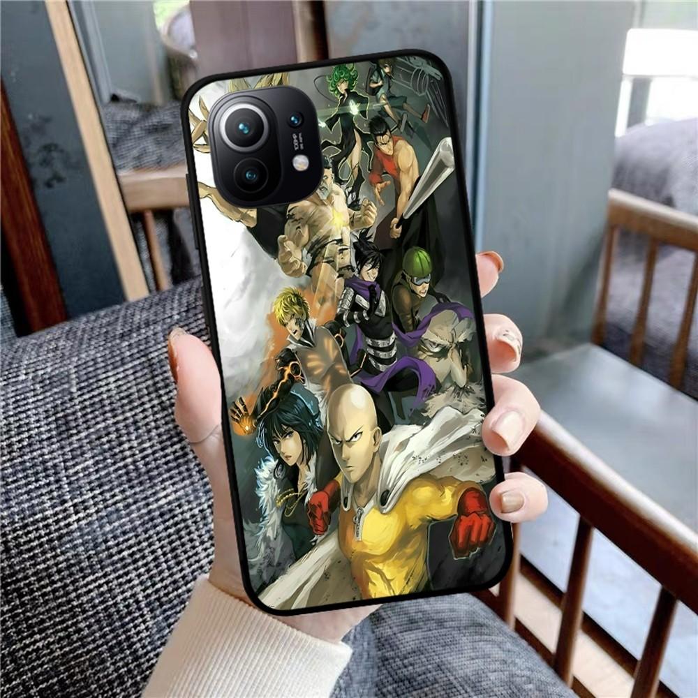 One Punch Man Phone Case For Xiaomi Mi 5X 8 9 10 11 12 Lite Pro 10T PocoX3pro PocoM3 Note 10 Pro Lite