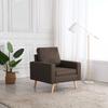 Day and Night - Day and Night Brown Fabric Armchair