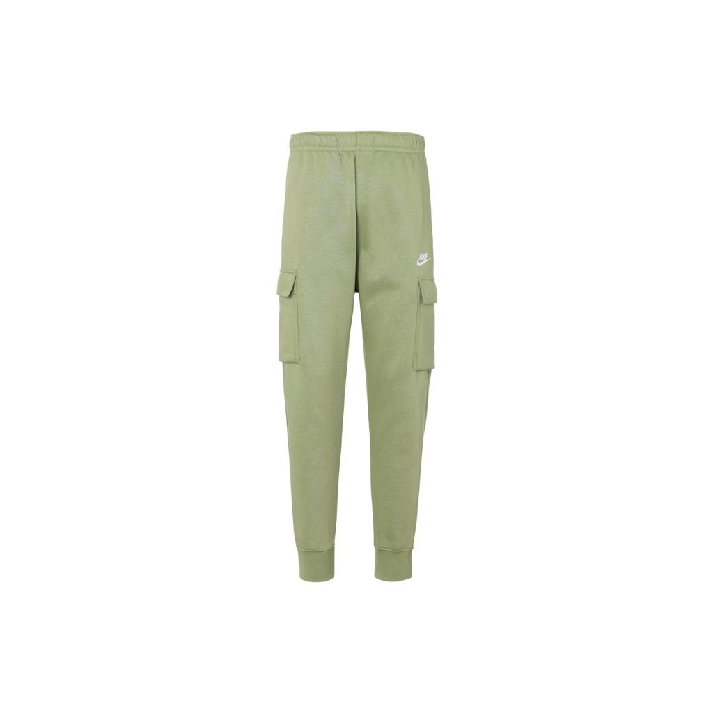 New Nike Knitted Sweatpants Men's Oil Green CD3130-386