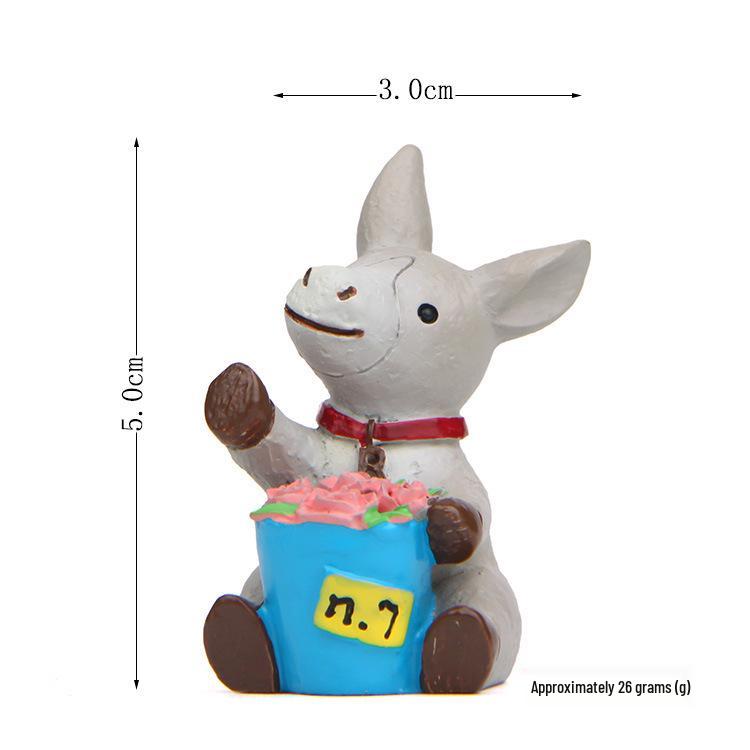 Japanese Succulent & Gardening Props: Flower Inserts, Plug-in Décor, Refrigerator Magnets, Tabletop Ornaments