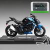1/12 Scale Kawasaki Z1000 Street Cars Motorcycle Diecast Model Car Alloy Metal Shock Absorption Sound Light Simulation Motors for Boys