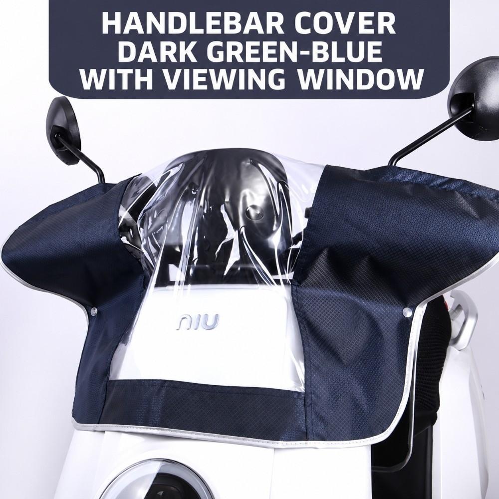 Waterproof Motorcycle Head Cover Clear Window Electric Motorcycle Cover  Daily Commuting
