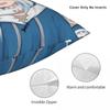 Pillow Cover Gura Gawr Cute Design Cushion Cover Kawaii Pillow Case For Sofa Home Decoration Pillowcases