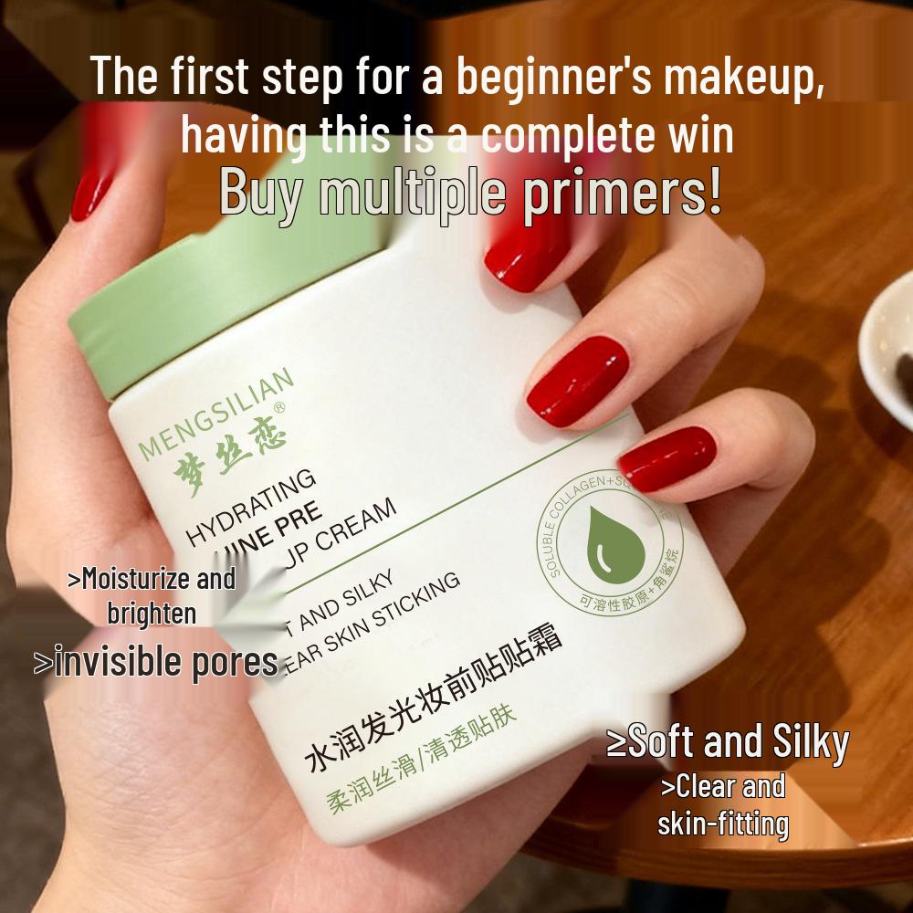 

Dream Silk Hydrating Primer Stick: Glowing Coverage, Conceals Pores, No Pilling, Super Adherent.