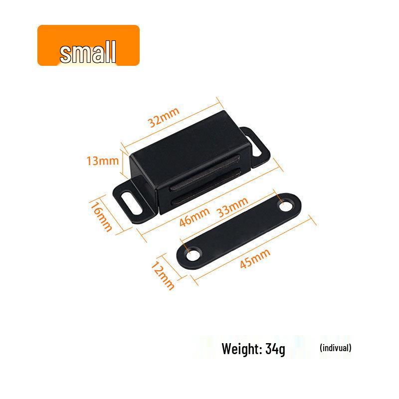 Stainless Steel Magnetic Cabinet Door Catch with Strong Adhesion