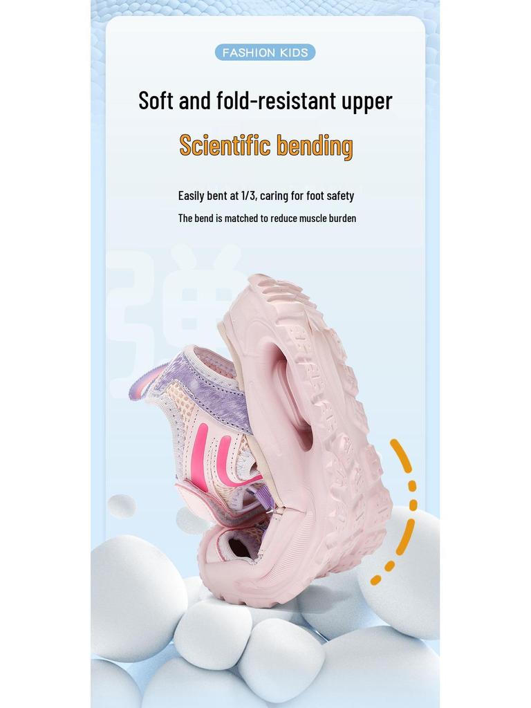 Unisex Kids' Breathable Summer Closed-Toe Sport Sandals