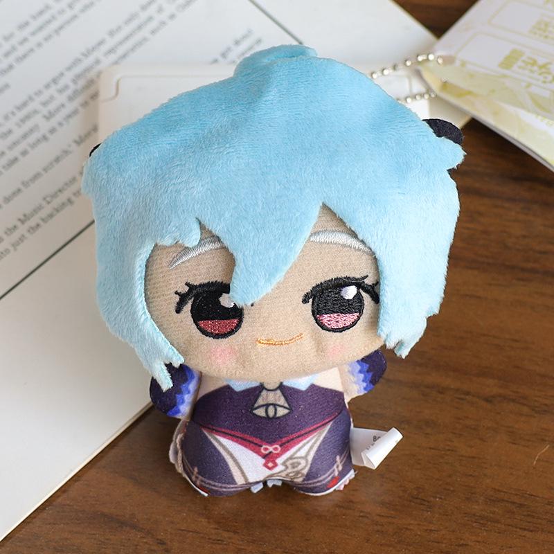 Genshin Impact Chibi Tartaglia Plush Pendant Keychain Ornament