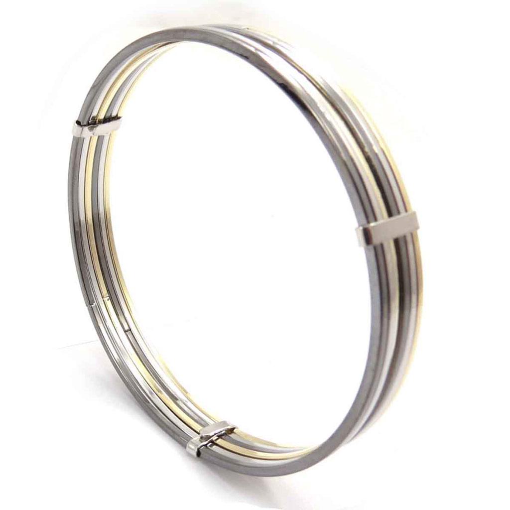 Les Trésors De Lily [J8563] - Bracelet mixte 'Peaceful' tricolore