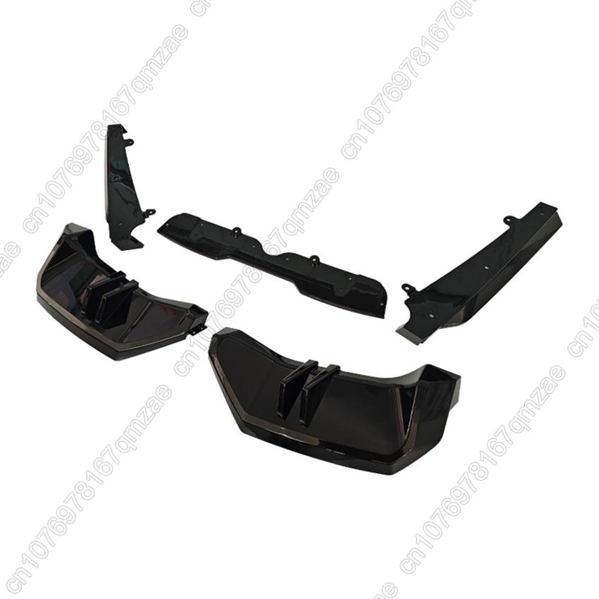 Car Rear Bumper Diffuser Lip For BMW 5 Series I5 G60 G61 2023-2025 Boot Lower Splitter Spoiler Plate Protector Body Kits Tuning