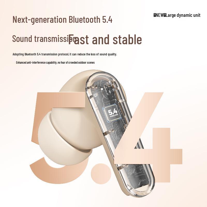 2024 True Wireless Noise-Cancelling Bluetooth Headphones: Long Battery Life, High Sound Quality, Sports-Ready In-Ear Design.