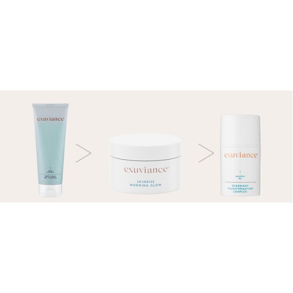 EXUVIANCE SkinRise Morning Glow Pads 36 Pads AHA PHA Toner Pads