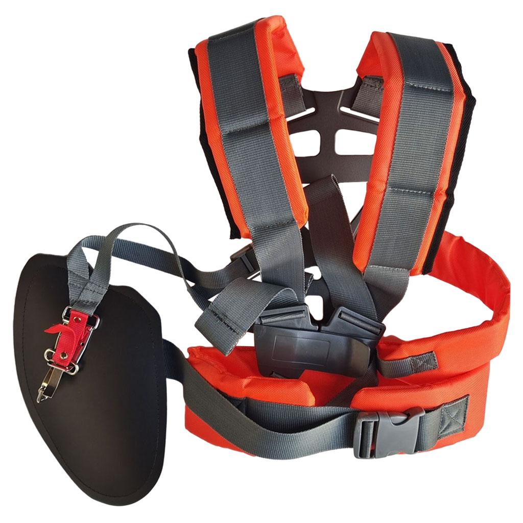 Adjustable Mower Shoulder Strap Harness Pain Reliever for Brushcutters