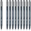 Pentel Su Bazlı Kalem Milimetrik Uçlu Liner 0.5mm Siyah 10 Adet S20P-5AD (10)