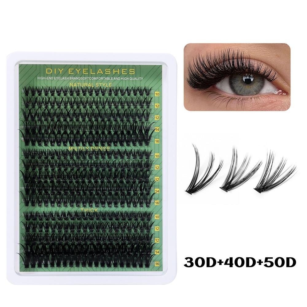 Bond and Seal 3D Faux Mink Lash Wispy Style Fake Eyelash False Eyelashes  Eye Lash Extension
