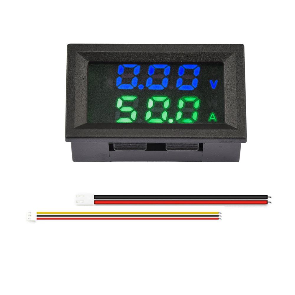 M430 DC 4-30V voltage and current power meter 10A 50A 100A digital display voltage and current meter suitable module for cars